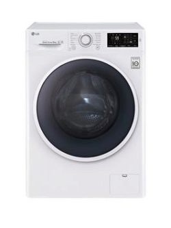 Lg F14U2Tdn0 8Kg Load 1400 Spin Washing Machine - White